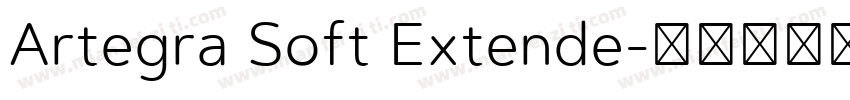Artegra Soft Extende字体转换